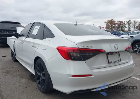 2022 Honda Civic Sport z USA, uszkodzony, nr VIN 2HGFE2F56NH566744